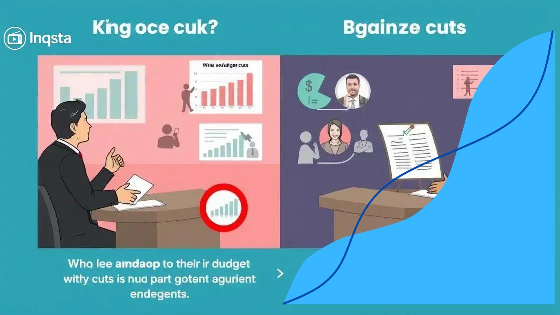 Key arguments for and against budget cuts