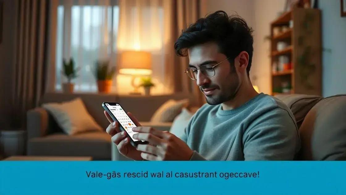 Como consultar o calendário do vale-gás