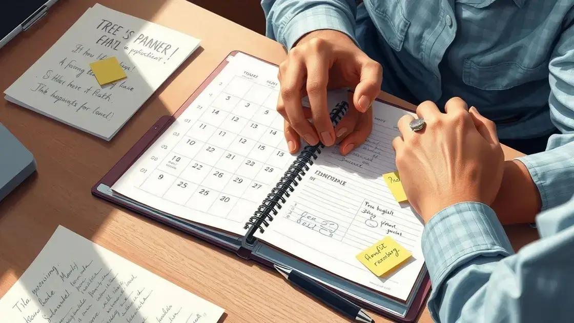 Como se preparar para o calendário