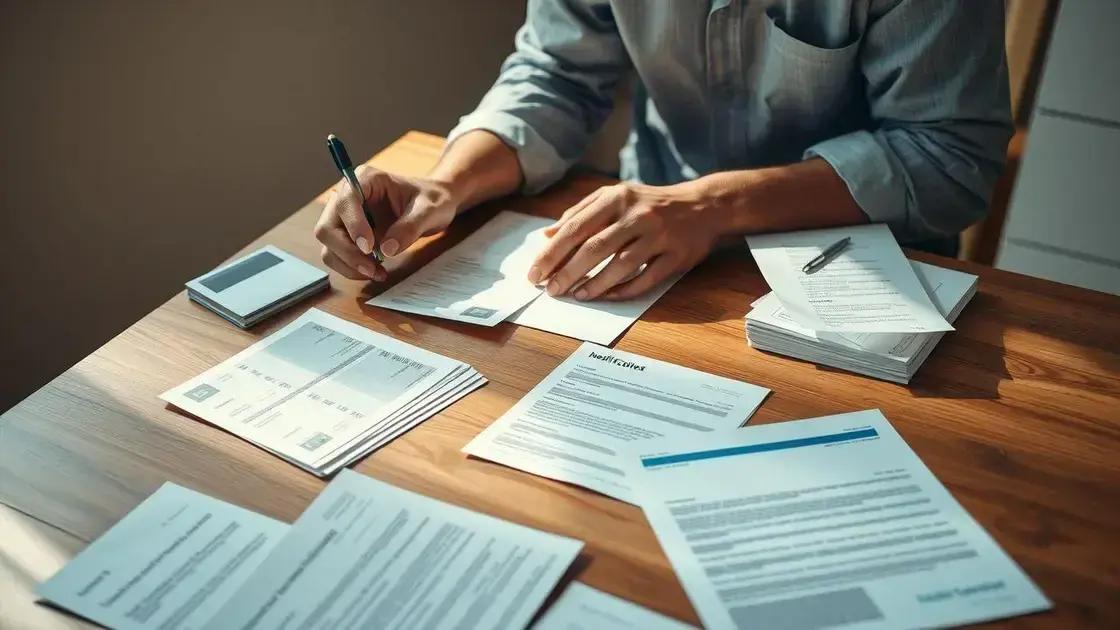 Documentos necessários para o cadastro