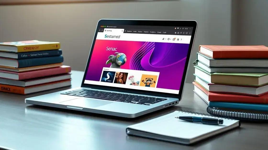Como encontrar cursos disponíveis no Senac