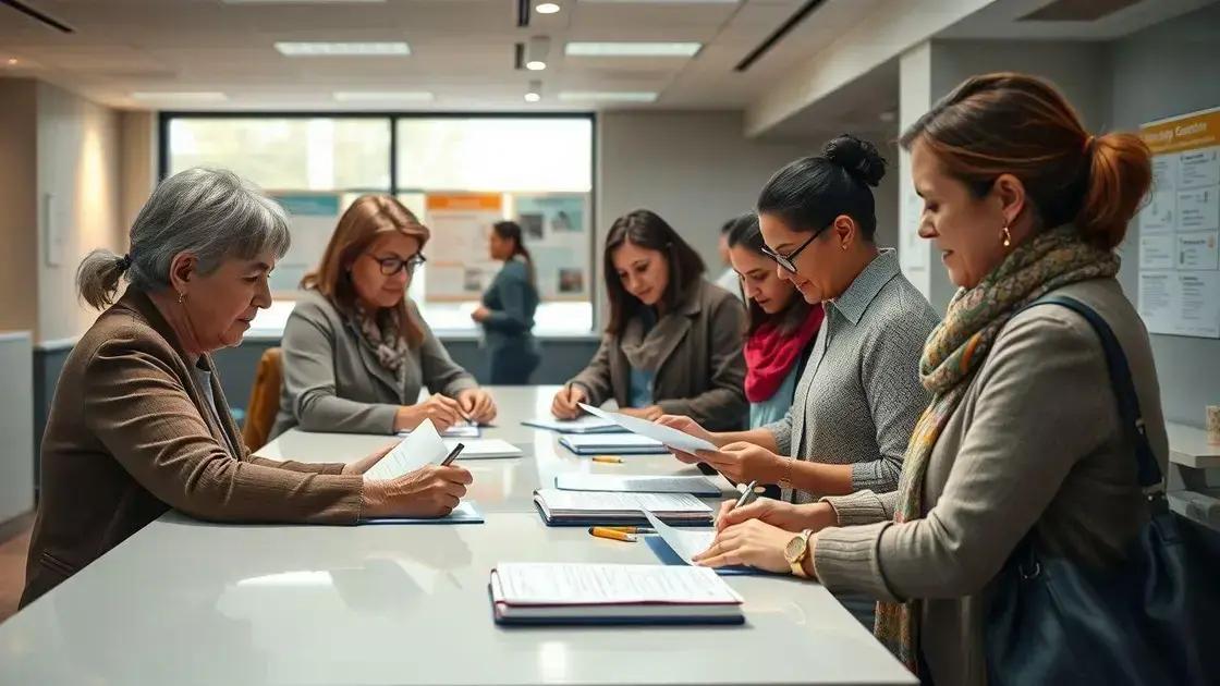 Como funciona o processo de inscrição
